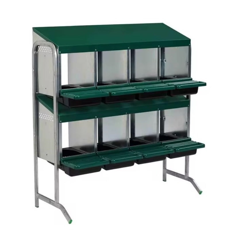 Double Sided 4 Part Standing Nest Box (8)