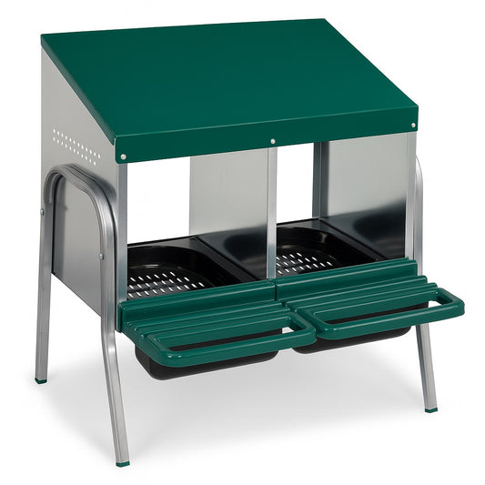 Double Standing Nest Box with Legs (2)