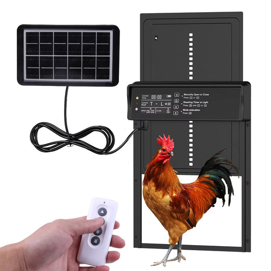 Automatic Solar Coop Door for Chickens and Ducks