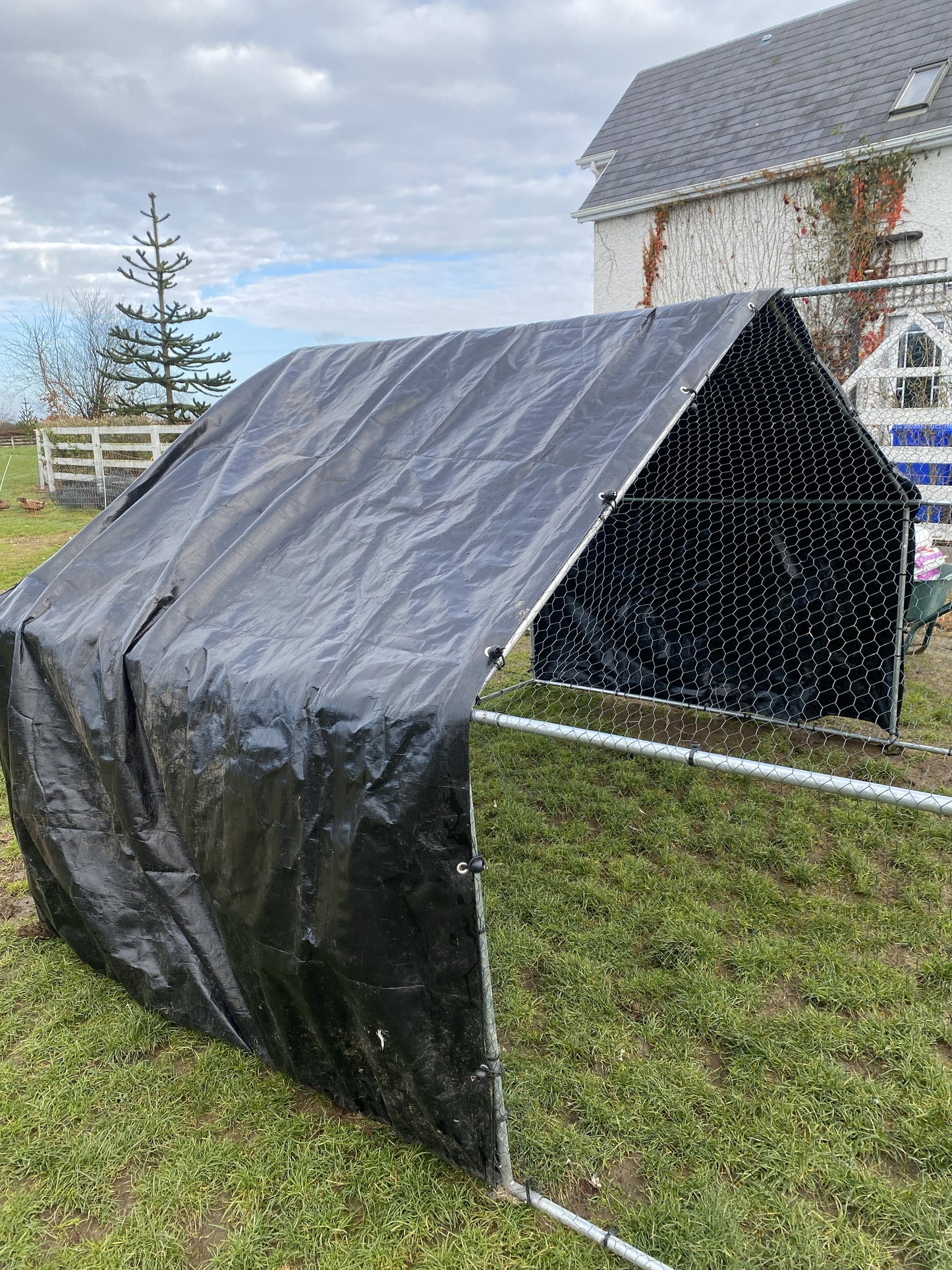 4*3*2m Metal Poultry Run